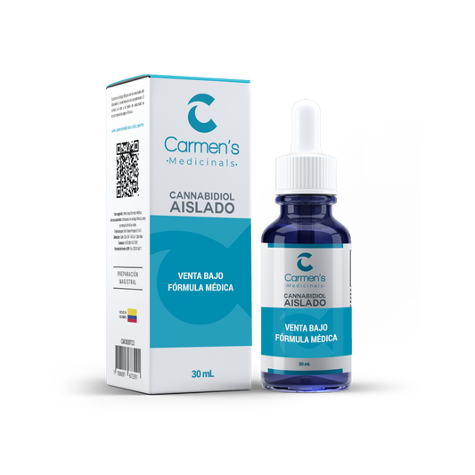 SOLUCIÓN ORAL AISLADO CANNABIDIOL CBD AL 10% - SIN THC PRESENTACIÓN 30ML